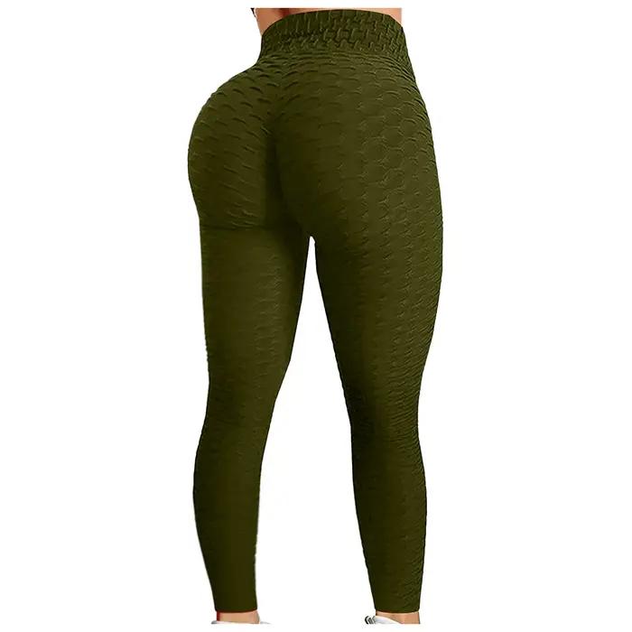 Leggings de Yoga femmes taille haute Push Up - Fitness, course, gym et séchage rapide
