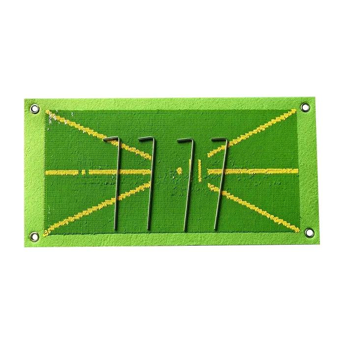 Tapis d'entraînement de golf pour la détection du swing, aide à l'entraînement au golf qui montre le