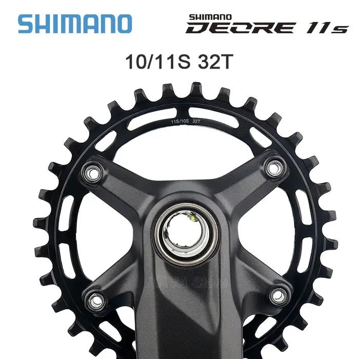 Pédalier Shimano Deore FC M5100 VTT 10S 11S 32T 175mm 170mm BB52 transmission durable