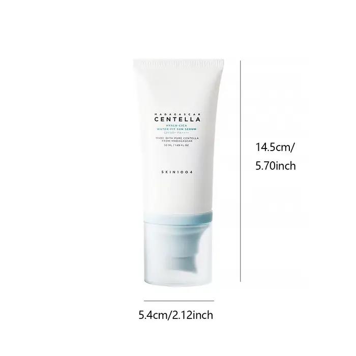 Sérum solaire hydratant SKIN1004 Madagascar Centella Hyalu-Cica SPF50+ PA++++, protection solaire pu