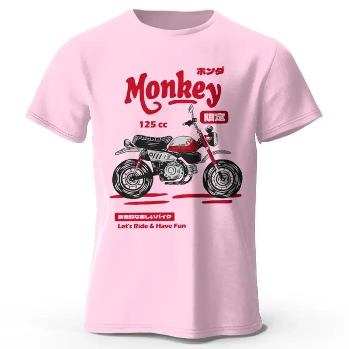 TShirt Croquis Moto Vintage Graphique Coton Dessin Main Hommes Femmes Style Motard Retro Occasions Spéciales