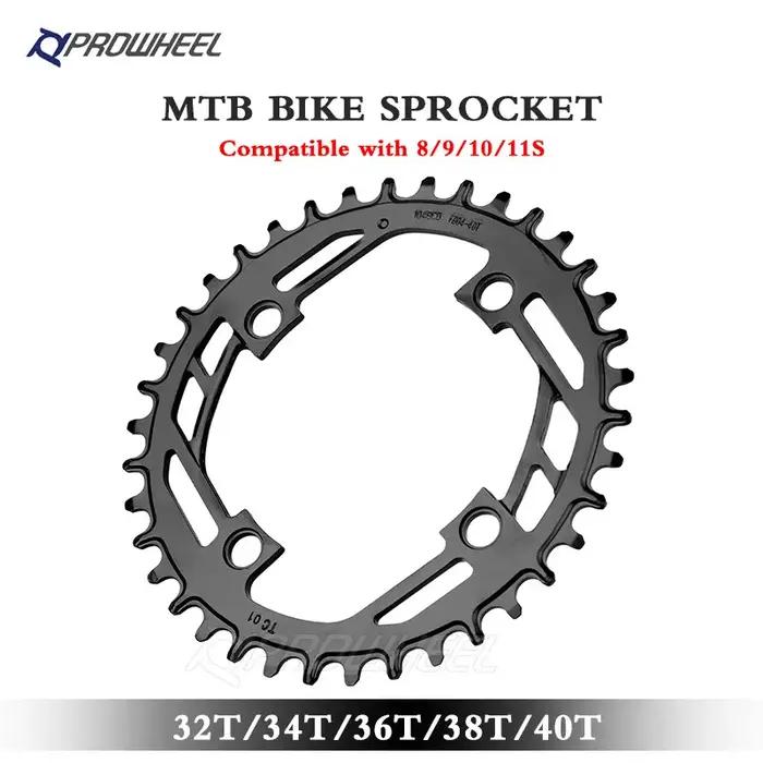 PROWHEEL – plateau de vélo de montagne étroit et large, 32T 34T 36T 38T 40T, roue à chaîne 104BCD, p