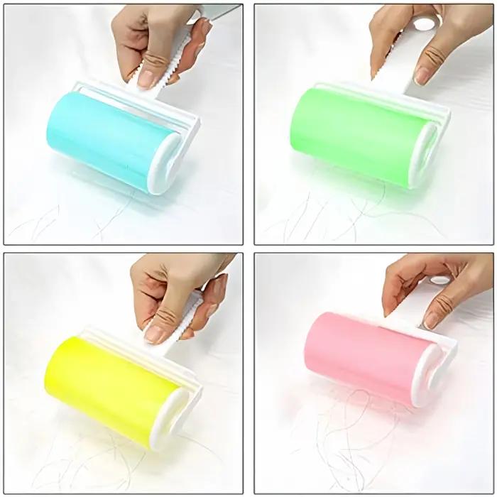 Rouleau collant lavable pour vêtements, réutilisable, portable, maison propre, épilateur pour animau