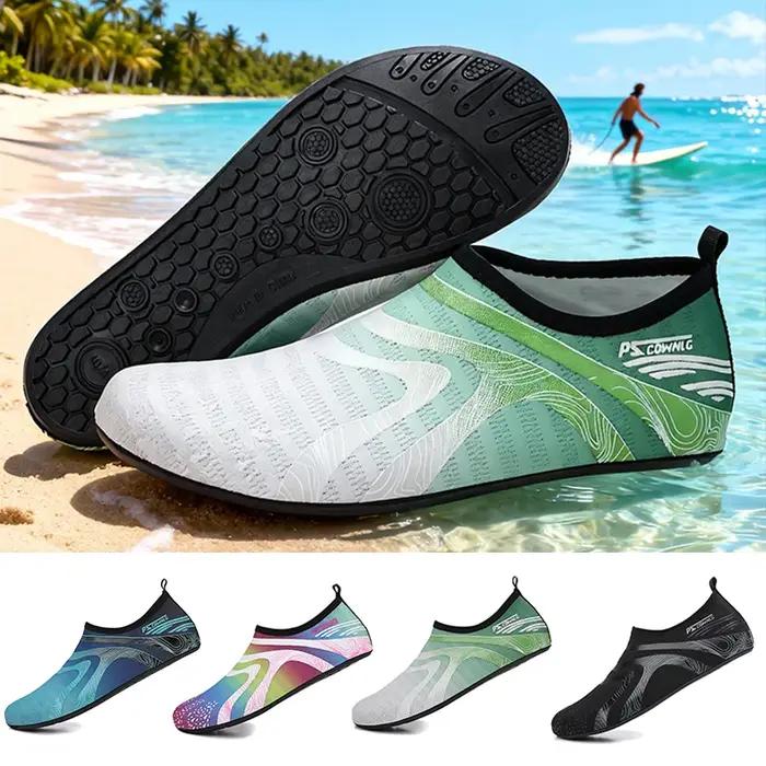 Chaussures aquatiques pour femmes et hommes, chaussettes aquatiques pieds nus pour le yoga, l'intéri