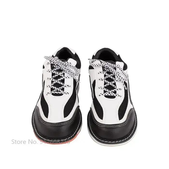 Chaussures de bowling unisexes pour hommes et femmes, respirantes, coordonnantes, semelle extérieure
