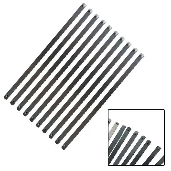 10 pièces 6 pouces 24T Mini lame de scie à métaux lame de scie multifonctionnelle métal plastique co