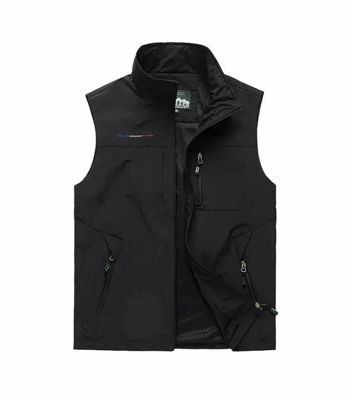 FGKKS 2023 gilets de loisirs en plein air hommes respirant grande poche photographie gilet de pêche