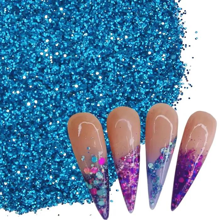 Poudre de paillettes Extra Fine pour ongles