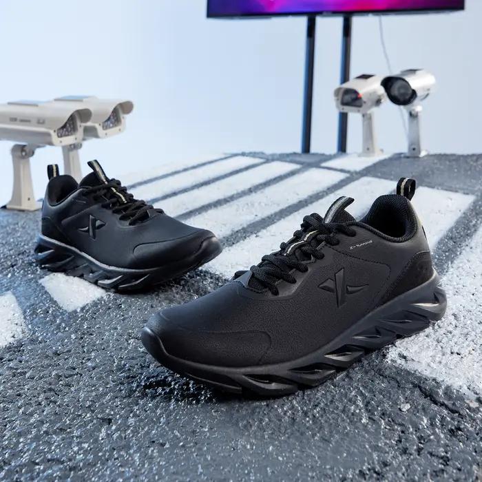Xtep-Chaussures de course décontractées pour hommes, baskets de rue, chaussures de sport, coussin de