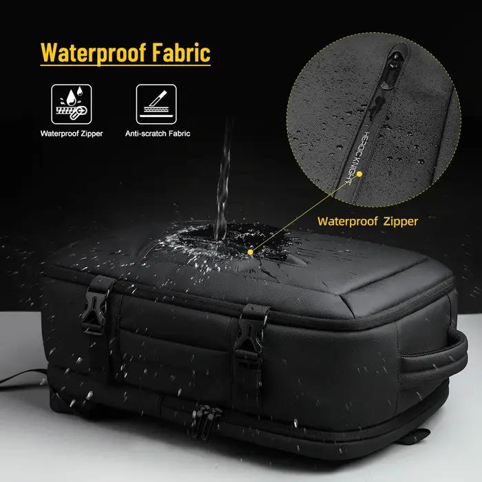 Heroic Knight voyage hommes 17.3 pouces sac à dos pour ordinateur portable de luxe affaires sac à do