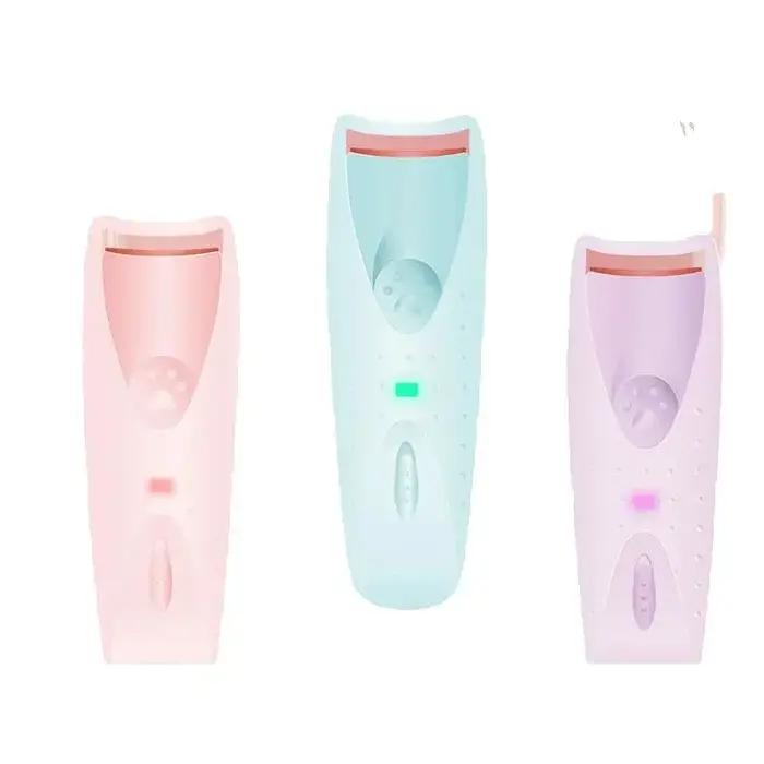 Recourbe-cils chauffant électrique pour femmes, maquillage longue durée, permanente, Clip, outil aut