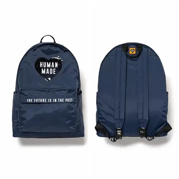 Sac à dos HUMAN MADE 2025, unisexe, léger, en tissu Oxford de nylon, sac à dos décontracté pour homm