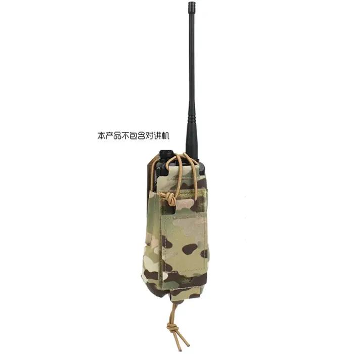 Pochette radio tactique Gridlok Outdoor CS - Compatible BAOFENG POFUNG UV5R UV82 - Molle talkie-walkie