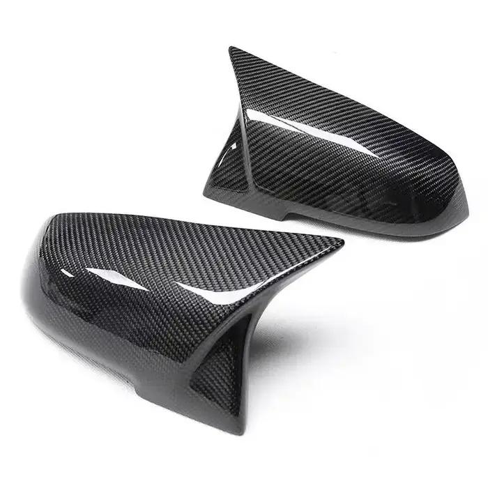 Capuchon de rétroviseur noir carbone, BMW Série 1, 2, 3, 4, X, M, 220i, 328i, 420i, F20, F21, F22, F