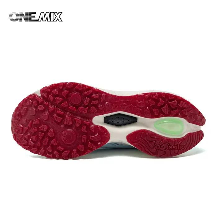 Chaussures de course hommes O-Resilio coussin stabilité sport plein air maille lacets léger polyvalent endurance jogging fitness occasions spéciales