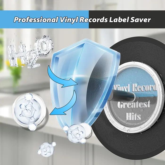 Pince de nettoyage de disque vinyle LP, protecteur d'étiquette de disque vinyle, outil de nettoyage