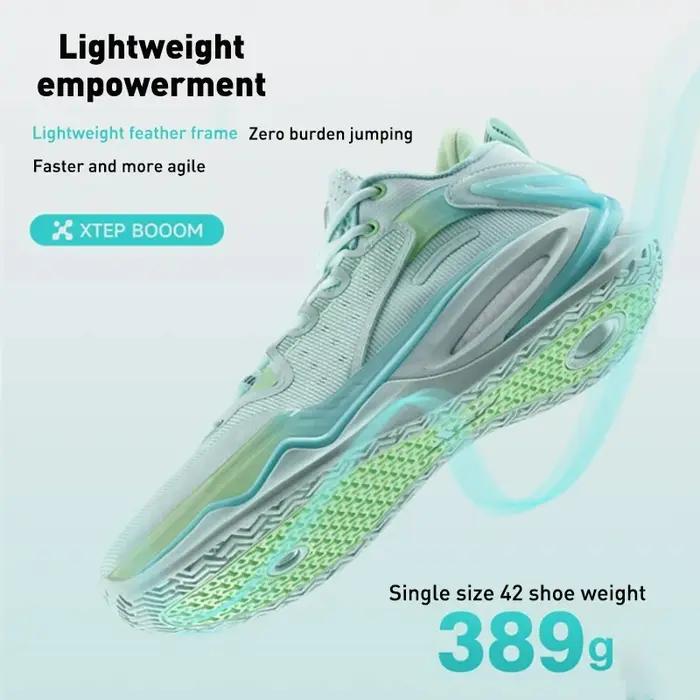 Chaussures de basket Xtep Raid Light Attack V2-3 - Sneakers antidérapantes pour hommes