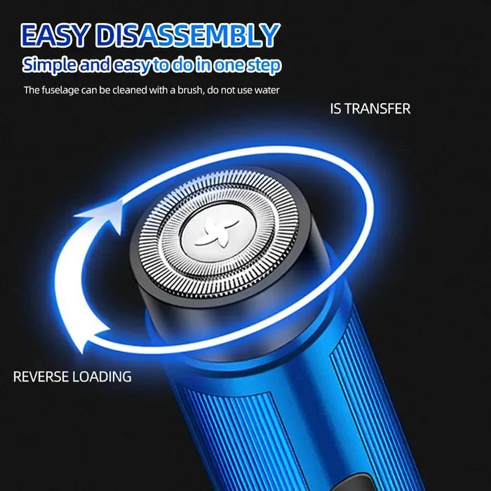 Mini rasoir électrique Rechargeable, épilateur pour femmes et hommes, Mini rasoir électrique pour vo