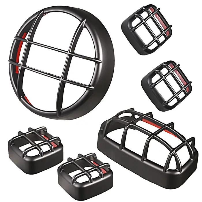 Couvercle de grille de phare arrière de moto noir mat, clignotant, pour Honda CT125 Trail 125 Hunter