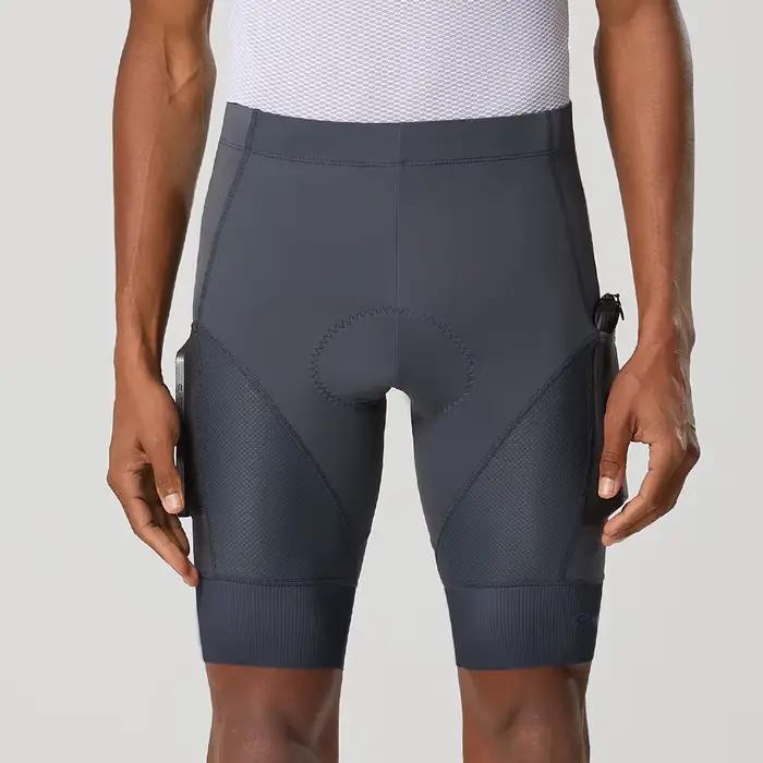 Short cyclisme homme rembourré VTT route été - Coussin antichoc confortable pour vélo