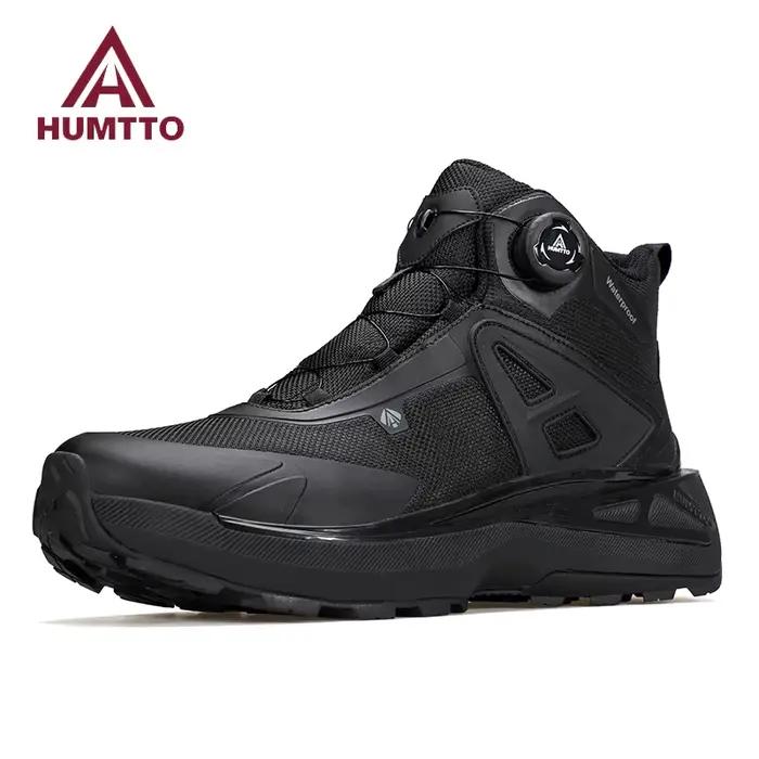 HUMTTO bottes d'hiver pour hommes chaussures de randonnée respirantes Camping en plein air Trekking