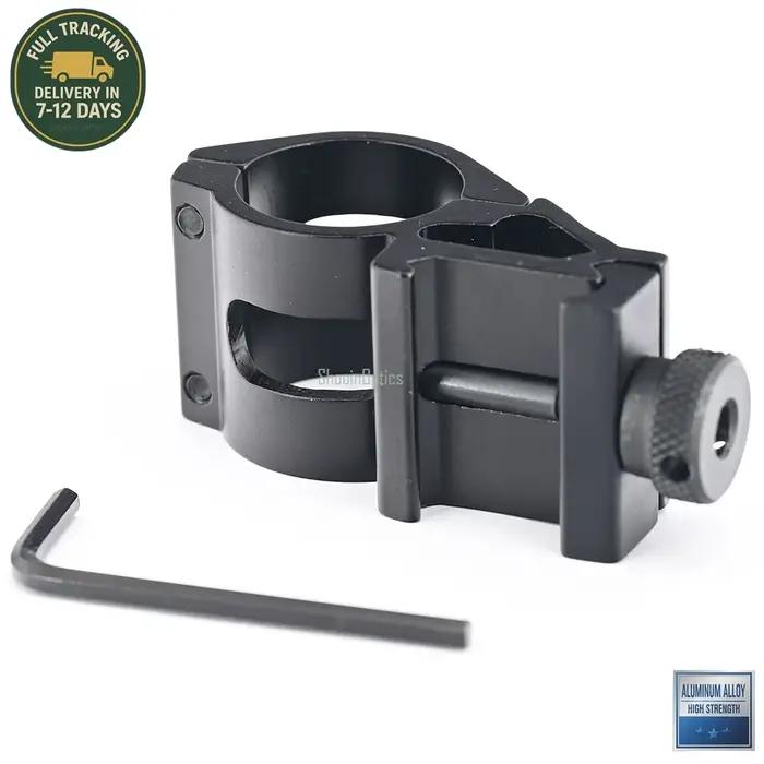 25mm 1 Inch Scope Mounts Flashlight Torch Mounts For 20mm Standard Picatinny Weaver Rail