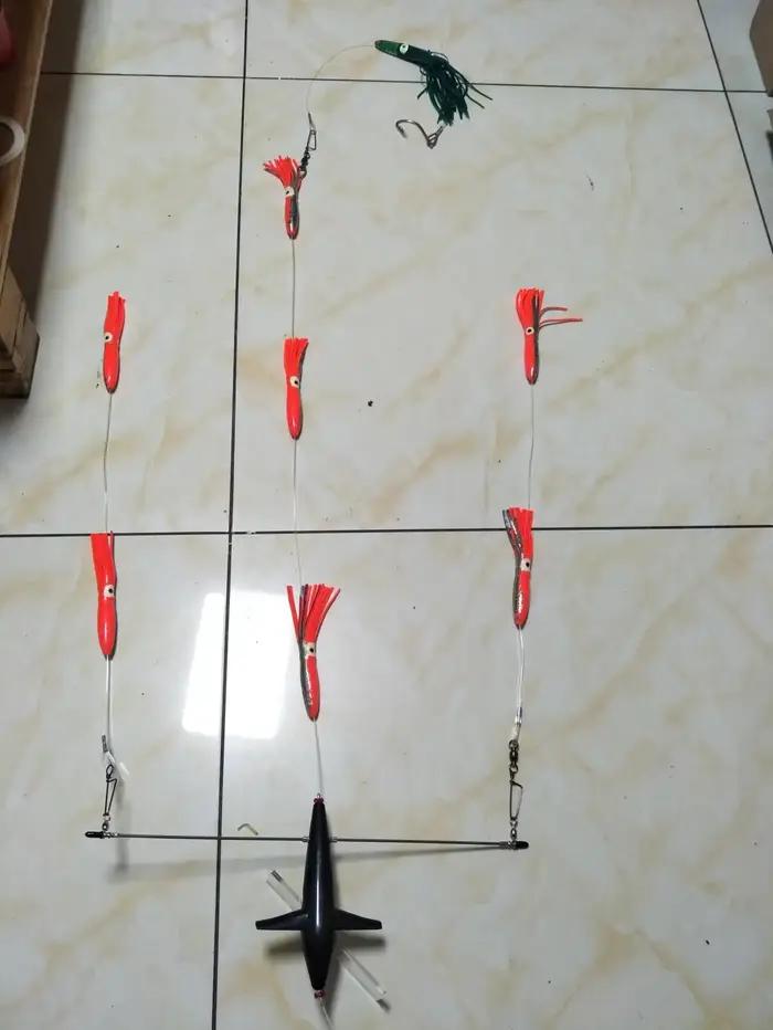 Barres d'Épandage de Gouvernail en Acier Inoxydable de 18 Pouces, avec Oiseau Marlin de 7 Pouces Pre