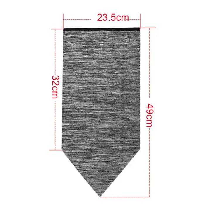 Couvre-cou respirant coupe-vent pour cyclisme, cagoule coupe-vent, bandana anti-poussière, moto, vél
