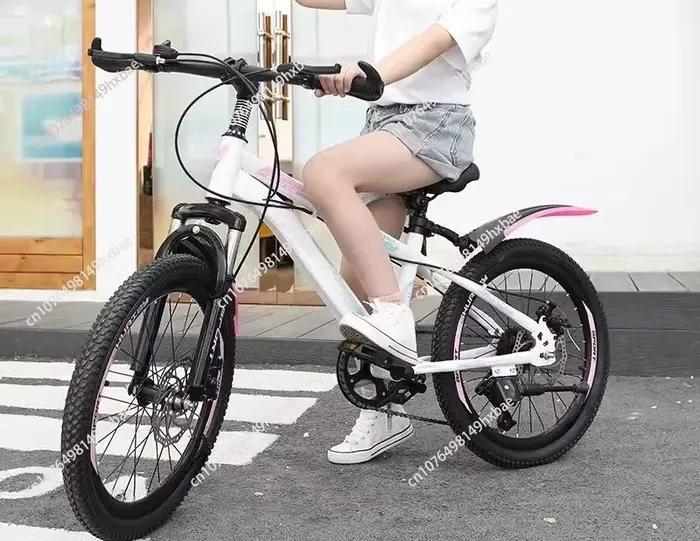Vélo de Montagne Enfant Taille 18-24 Pouces Garçons Filles Elèves Primaire Secondaire Aventures Escapades École Occasions Spéciales