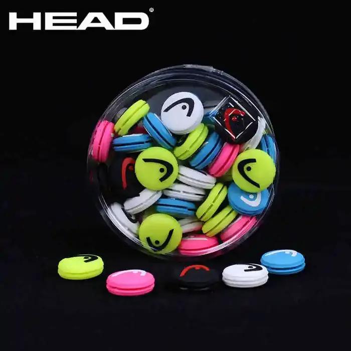 2 pièces/lot tête circulaire raquette de Tennis amortisseur amortisseurs de vibrations Silicone Dura