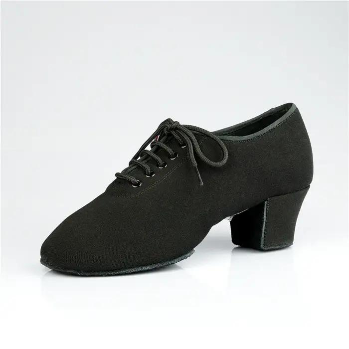 Chaussures de danse latine pour femmes, chaussures d'enseignement pour dames T1b, semelle fendue en