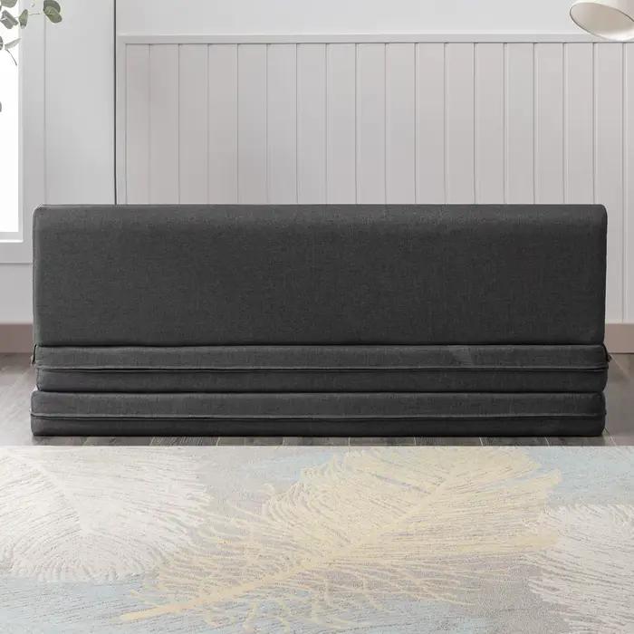 HORGgland-Canapé convertible O solutions.com, matelas de sol moderne avec lin, canapé double taille