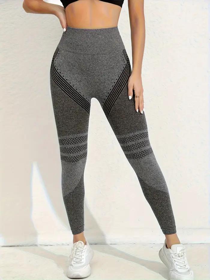 Leggings de sport séchage rapide taille haute - Yoga et musculation sans couture