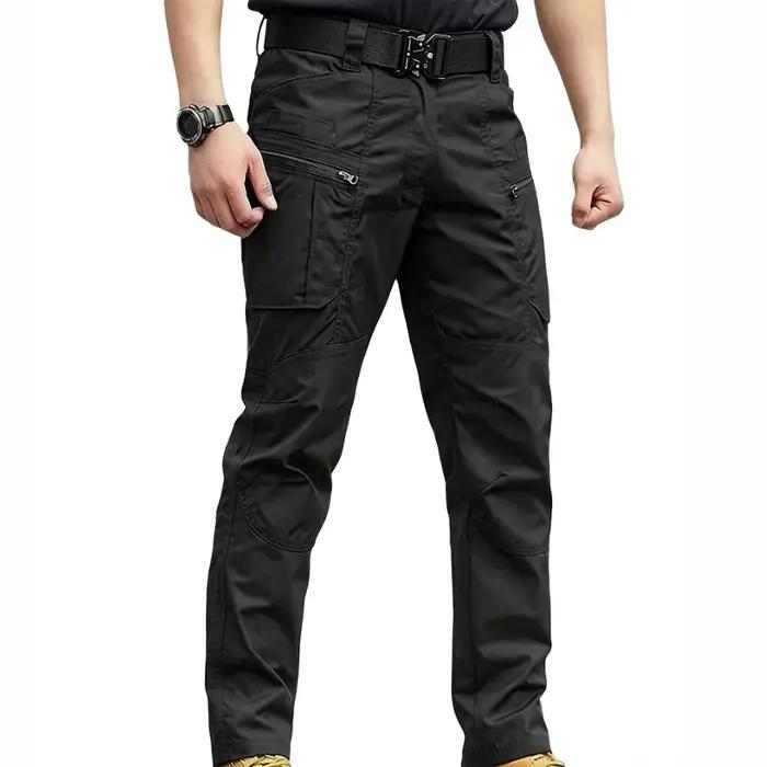 Pantalon cargo tactique Softshell pour hommes, pantalon de combat élastique, pour randonnée, Camping