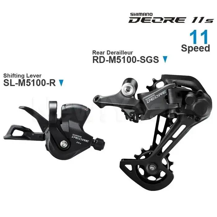 Groupe Shifter SL-M5100 Dérailleur RD-M5100 11 vitesses VTT - Pièces d'origine WinterMANO DEORE