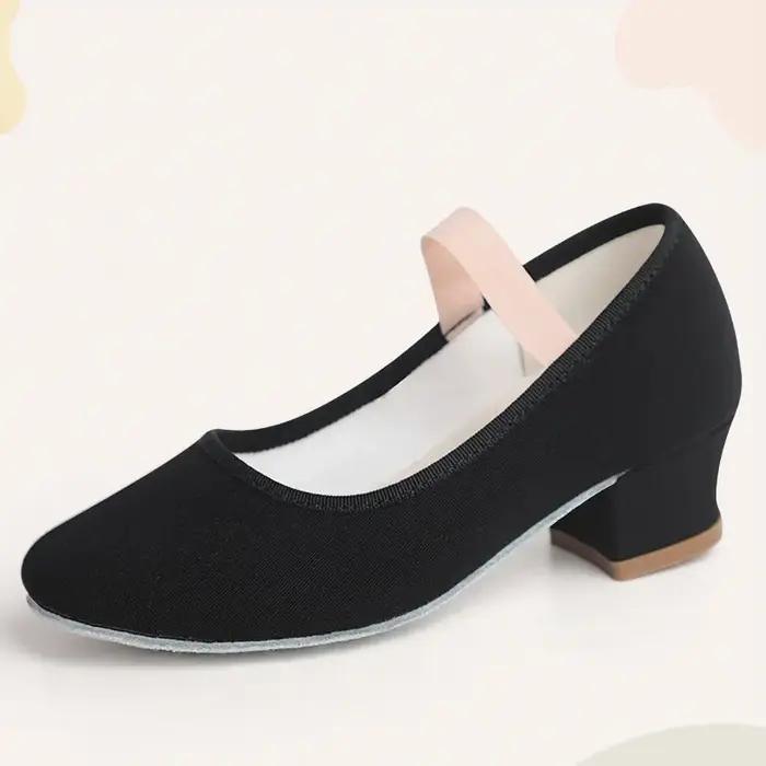 Chaussures de ballet pour filles et femmes - Pantoufles de danse confortables pour gymnastique et cours