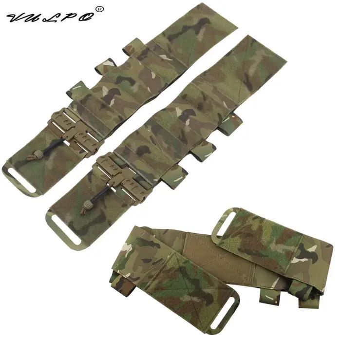 VULPO tactique FCSK gilet dégagement rapide plaque de couverture transporteur élastique Cummerbund t