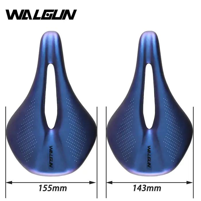 Selle ultralégère en Fiber de carbone dégradé bleu-violet adapté pour vélo vtt ts101 accessoires vtt