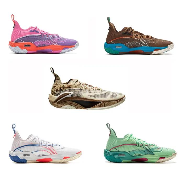 Li-Ning BADFIVE DOMINATOR I SUPER Chaussures de basket-ball pour hommes SUPER BOOM Chaussures de spo
