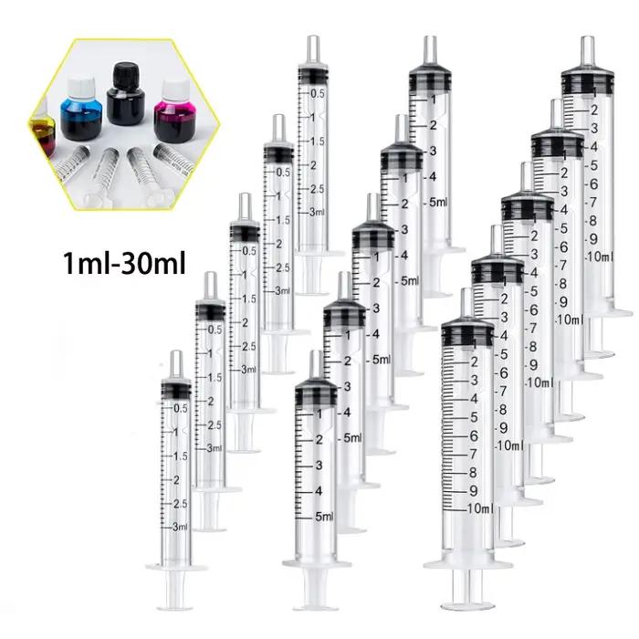 Seringue réutilisable en plastique pour mesurer les nutriments, outil de cuisine hydroponique, 1ml-1