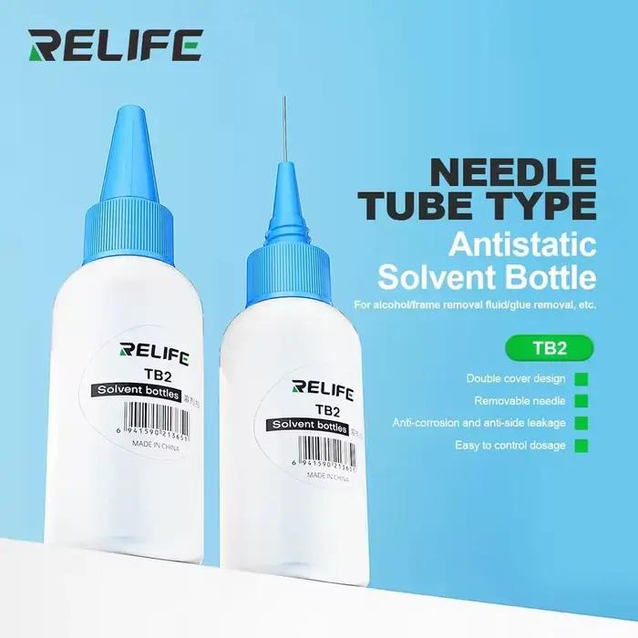 Bouteille en plastique vide TB2 de 50ML, 5 pièces, bouteille à presser pour réparation de téléphone,