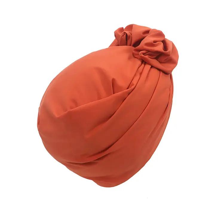 Chapeau turban vintage français pour femme, bandeau de sauna bandana pour femme, couvre-cheveux pour