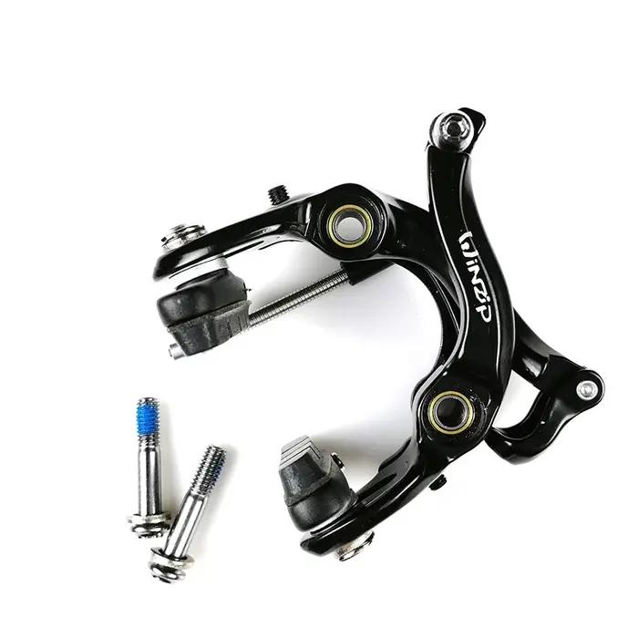 Frein de course Double Pivot V frein de route double serrure aluminium plaquettes inclus pour vélos de route sorties randonnées cyclisme nocturne