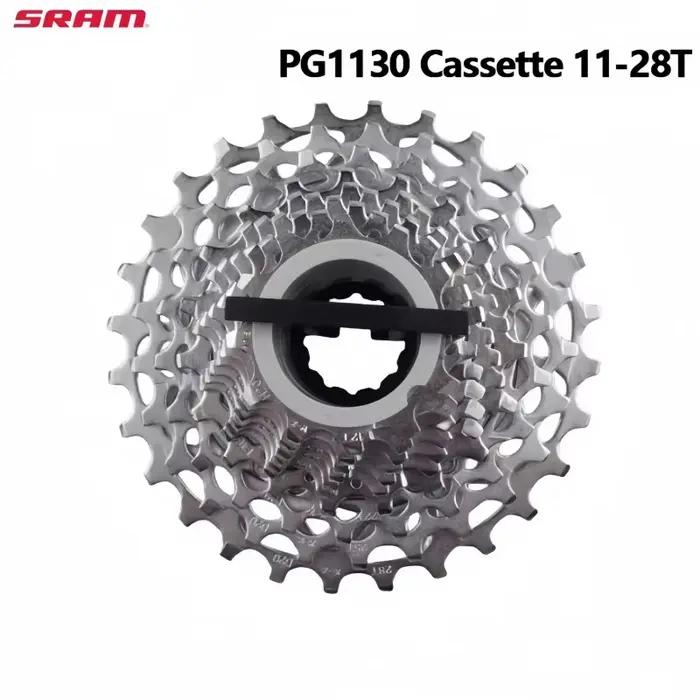 Cassette SRAM PG 1130 11s 11-42T noire pour VTT - Transmission précise et durable pour vos aventures