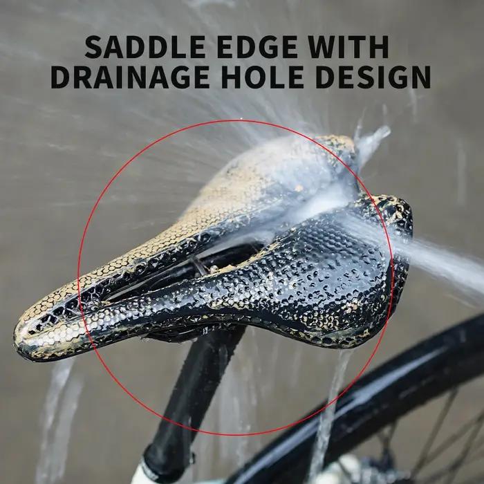 Selle carbone ONIRII imprimée 3D antichoc pour VTT route gravel vélo pliant confort voyage longue distance cyclisme