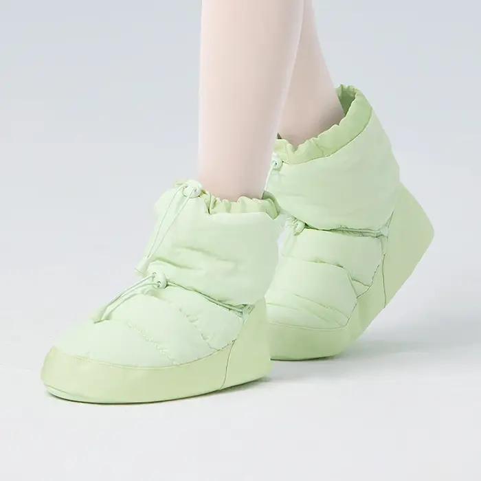 Fille femmes bottes de Ballet échauffement bottes de danse chaussures de Ballet d'hiver chaussures d