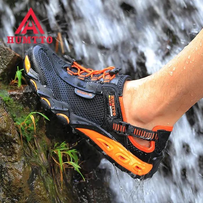 Chaussures de randonnée HUMTTO pour homme et femme - Baskets de trekking été