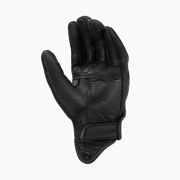Gants de moto en cuir pour hommes et femmes, écran tactile, carbone, cyclisme, moteur, hiver, Hurbik
