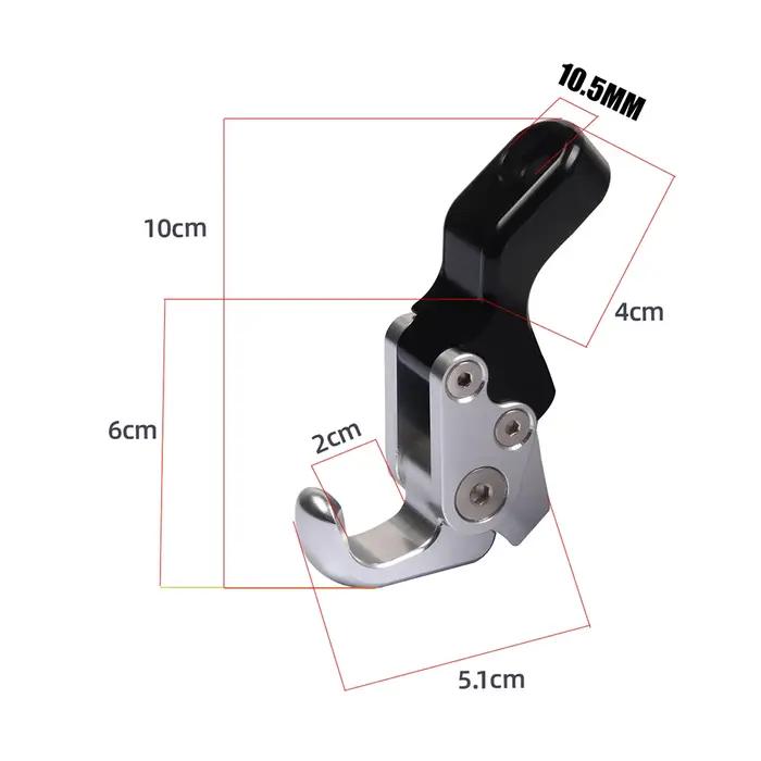 Pour YAMAHA XMAX 300 125 250 400 NMAX 155 NMAX 125 tige de montage de rétroviseur avant crochet de b