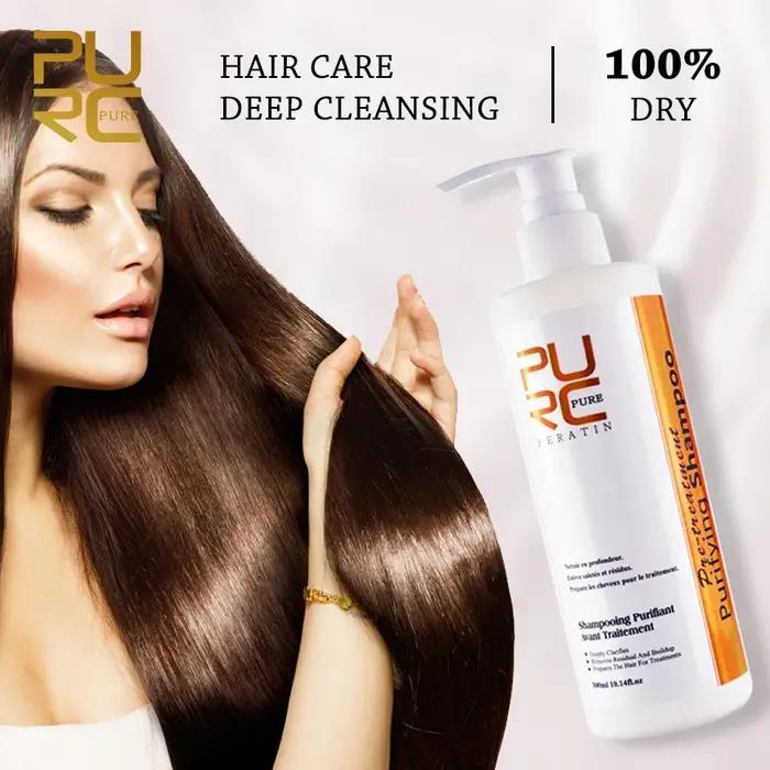 PURC-Shampooing supporter fiant KerBrian, 300ml, soins capillaires purs, offre spéciale